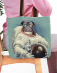 'The Astronaut' Personalized Tote Bag
