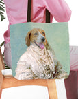 'The Pearled Dame' Personalized Tote Bag