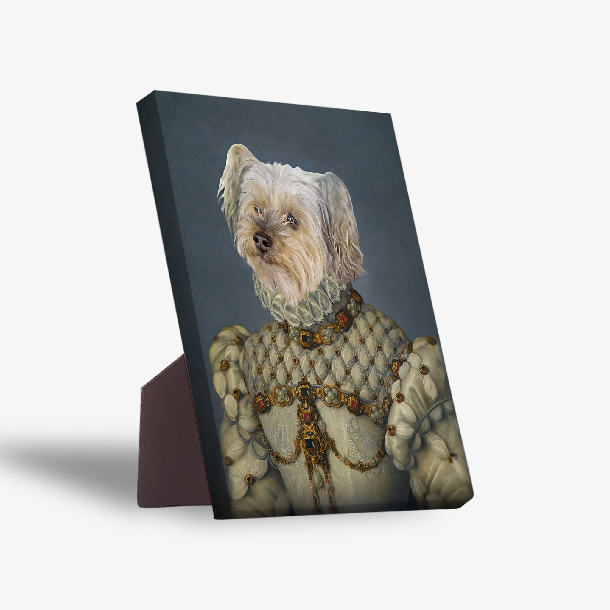 &#39;The Princess&#39; Personalized Pet Standing Canvas