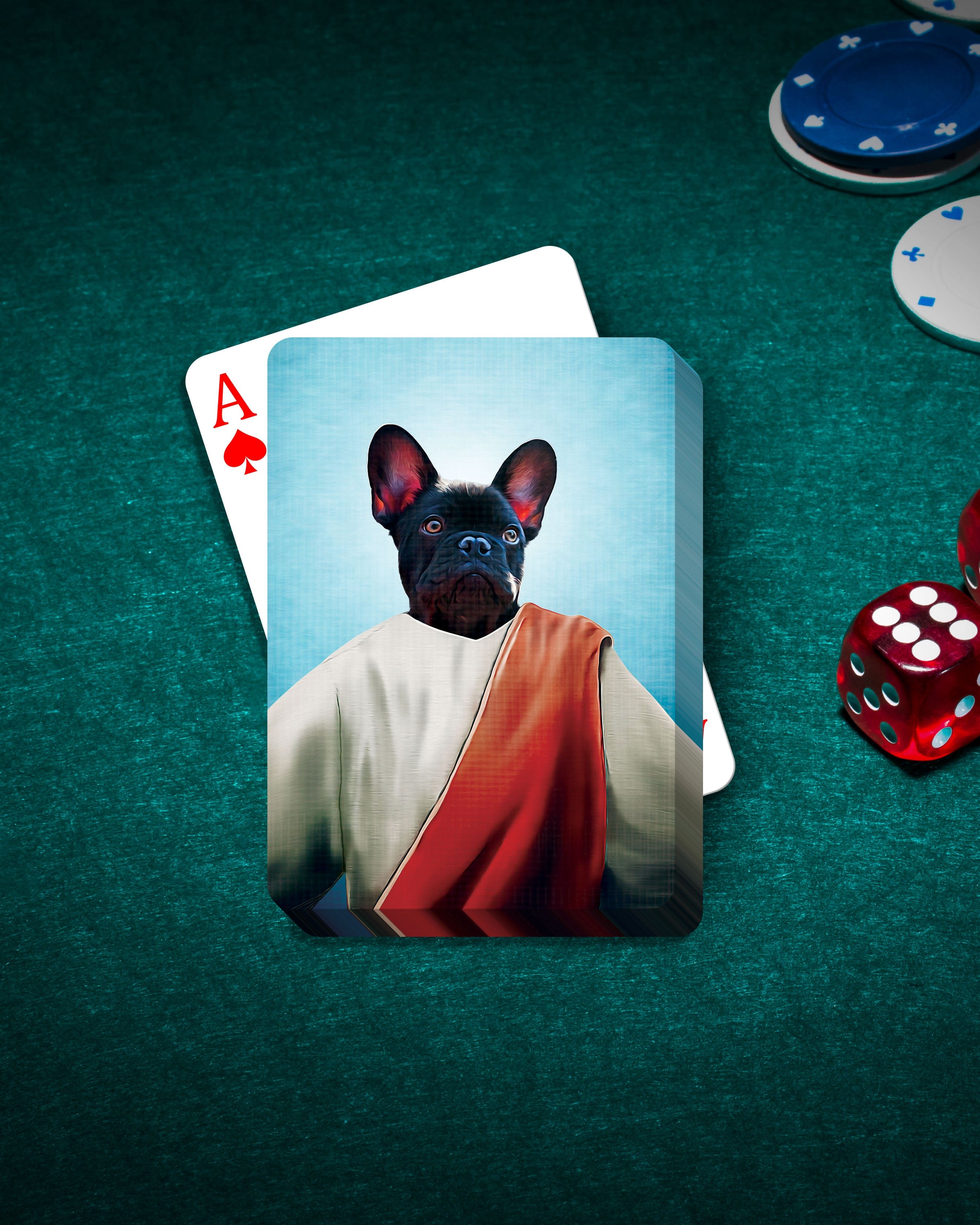 &#39;The Prophet&#39; Personalized Pet Playing Cards