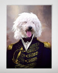 El Almirante: Póster personalizado para mascotas