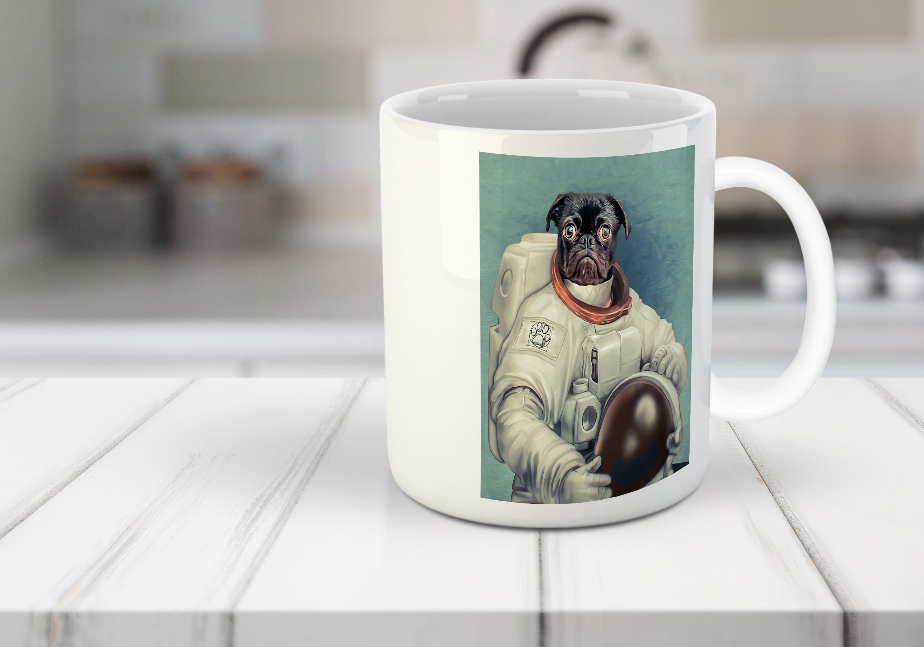 The Astronaut Custom Pet Mug