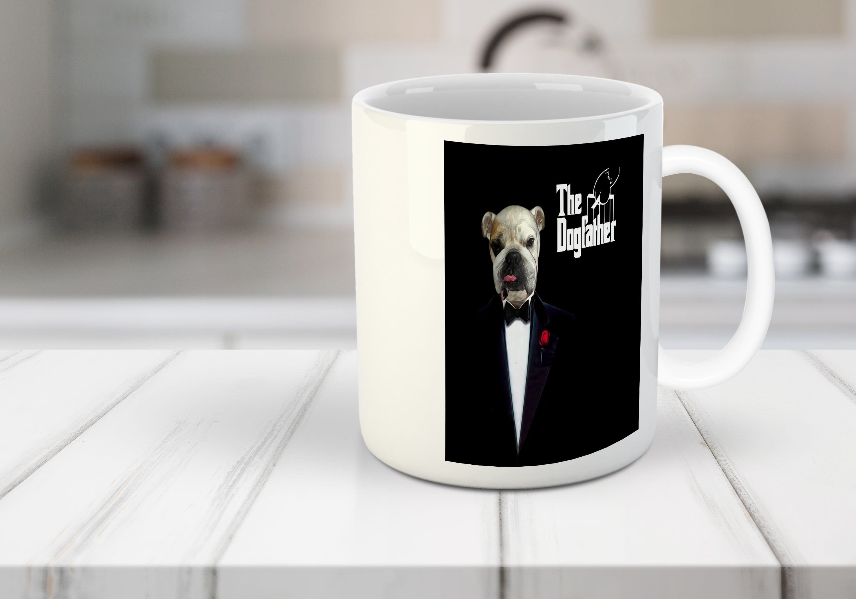 The Dogfather Custom Pet Mug