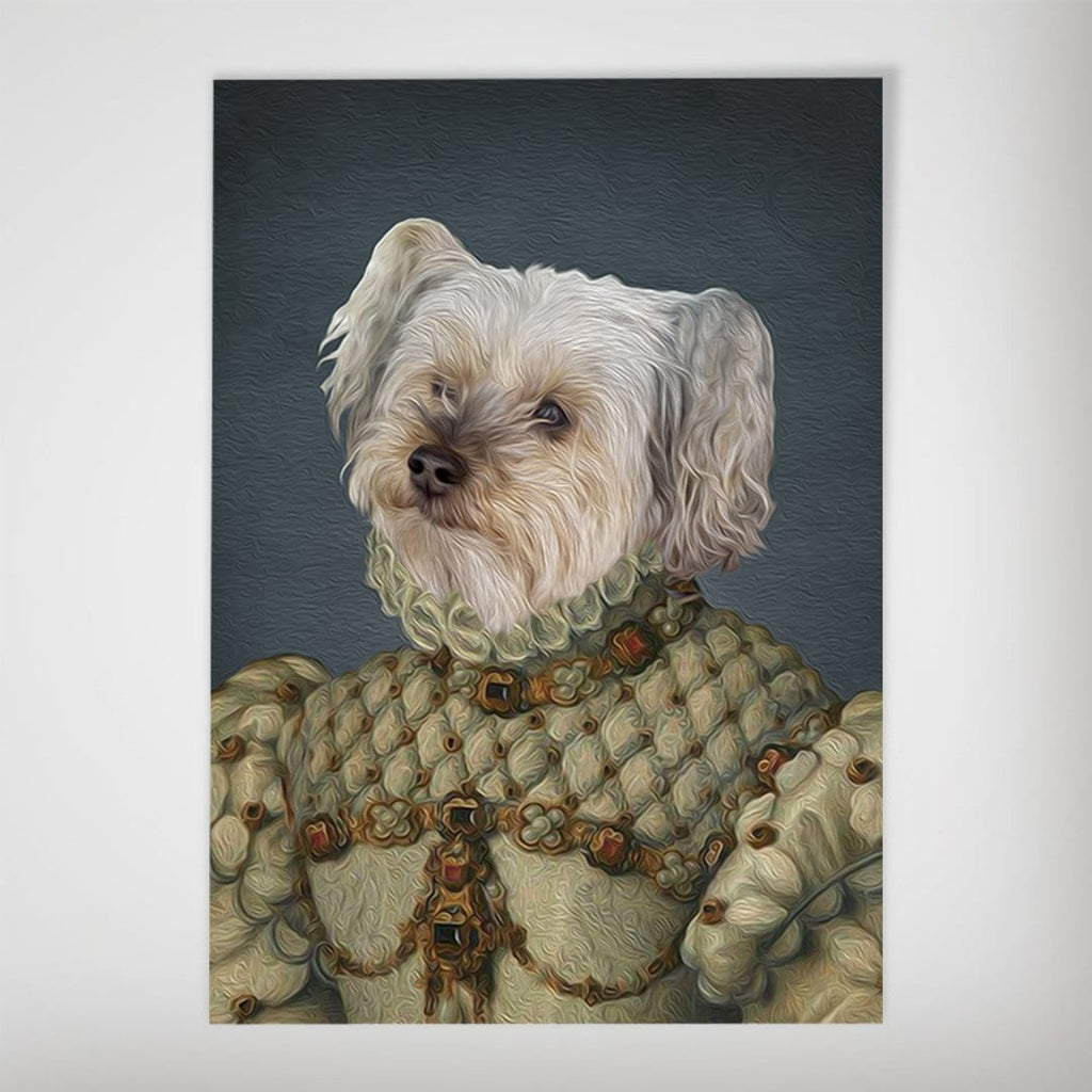 The Princess: Personalized Dog Poster – doggovinci