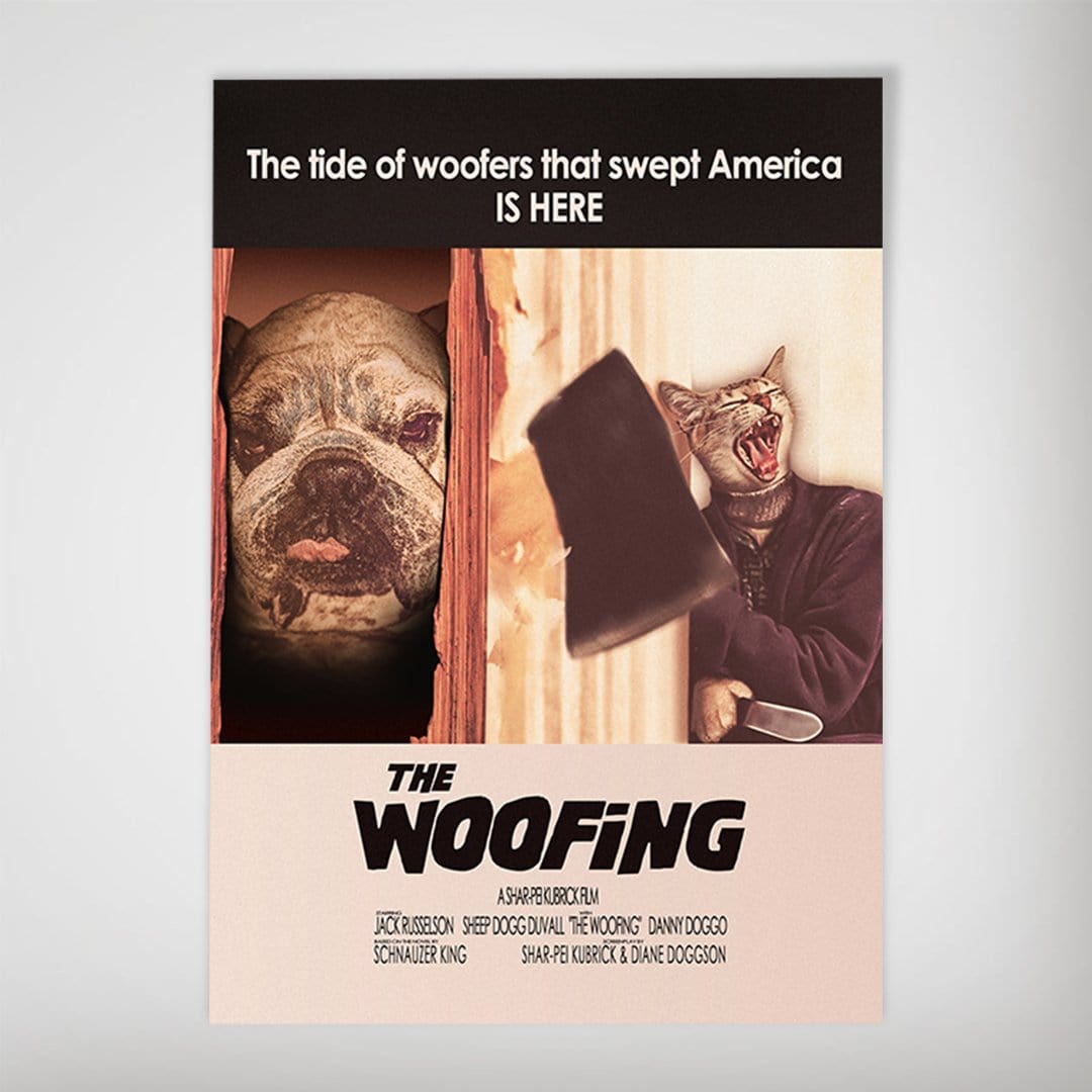 The Woofing: Póster de perro personalizado