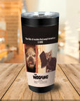 El vaso personalizado para 2 mascotas Woofing