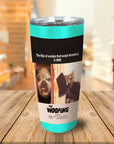 The Woofing Personalized 2 Pet Tumbler