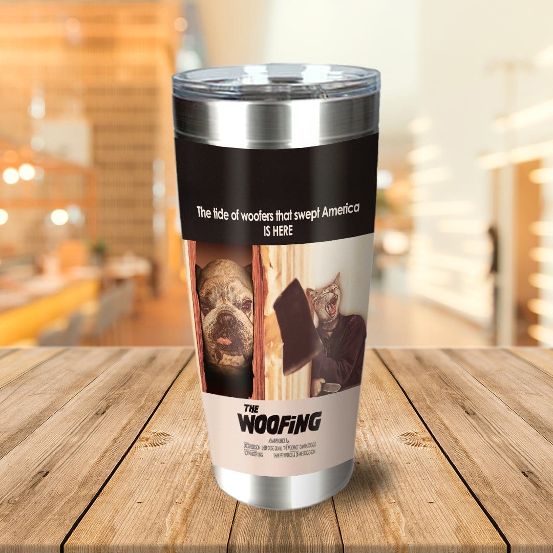 The Woofing Personalized 2 Pet Tumbler