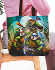 'Teenage Mutant Ninja Doggos' Personalized 3 Pet Tote Bag