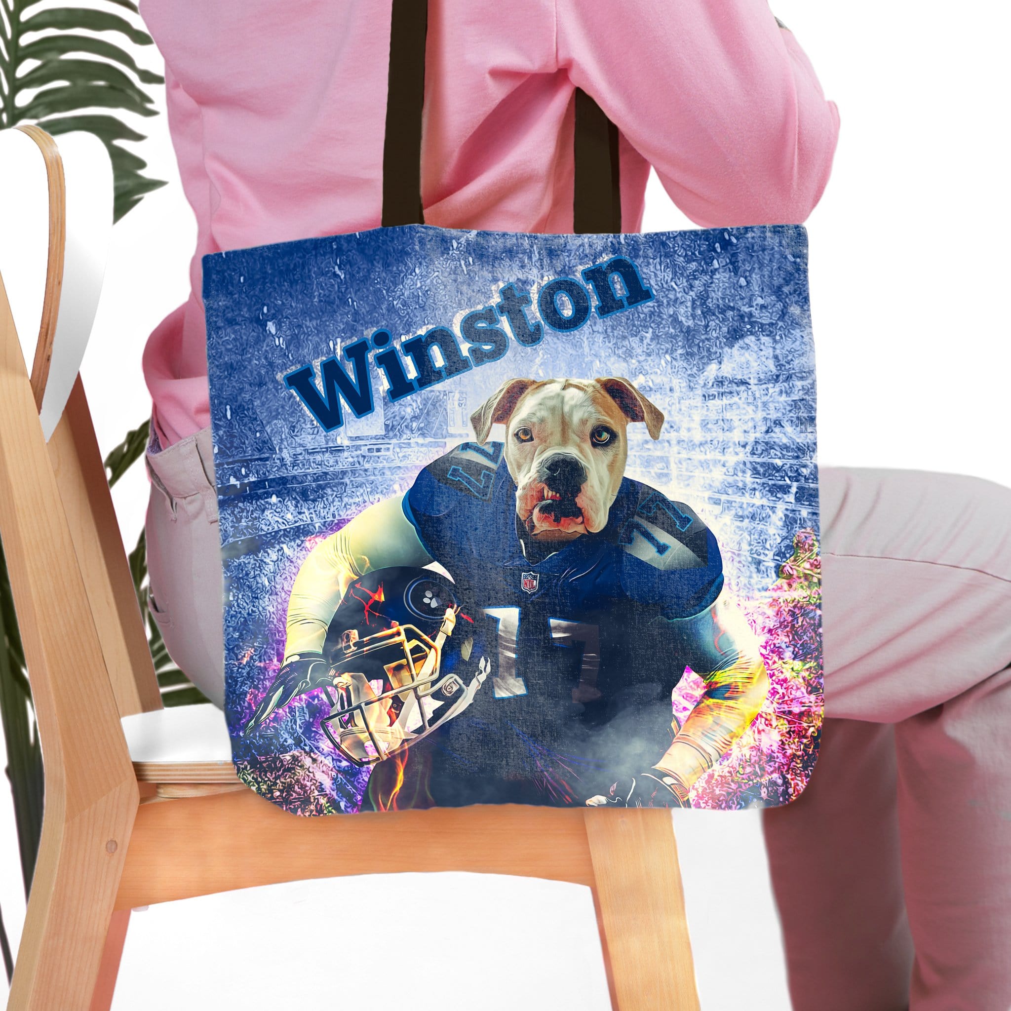 'Tennesee Doggos' Personalized Tote Bag