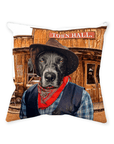 'The Cowboy' Personalized Pet Throw Pillow