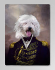 Manta personalizada para mascotas 'El Almirante' 