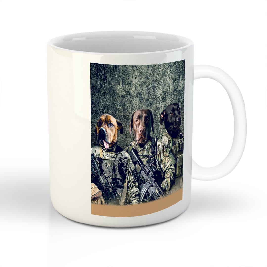 &#39;The Army Veterans&#39; Custom 3 Pet Mug