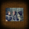 Load image into Gallery viewer, &#39;The Army Veterans&#39; Personalized 3 Pet Poster