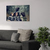 'The Army Veterans' Personalized 4 Pet Canvas