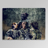 Load image into Gallery viewer, &#39;The Army Veterans&#39; Personalized 4 Pet Blanket