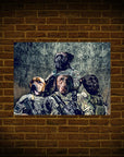 'The Army Veterans' Personalized 4 Pet Poster