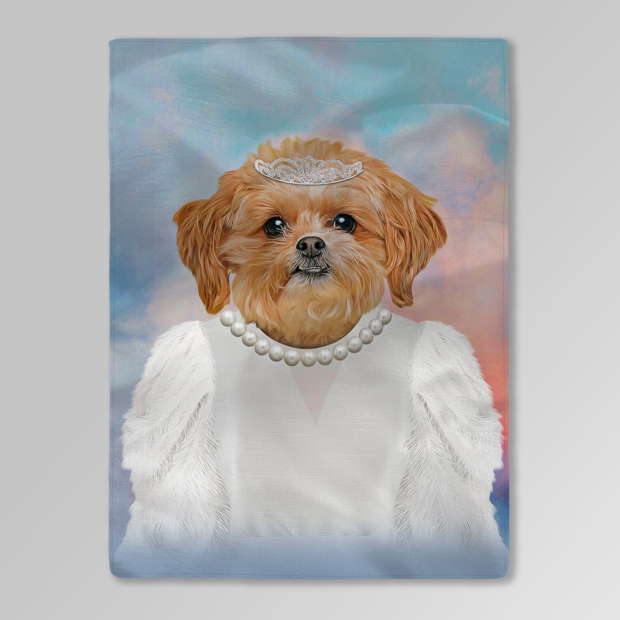 &#39;The Balarina&#39; Personalized Pet Blanket