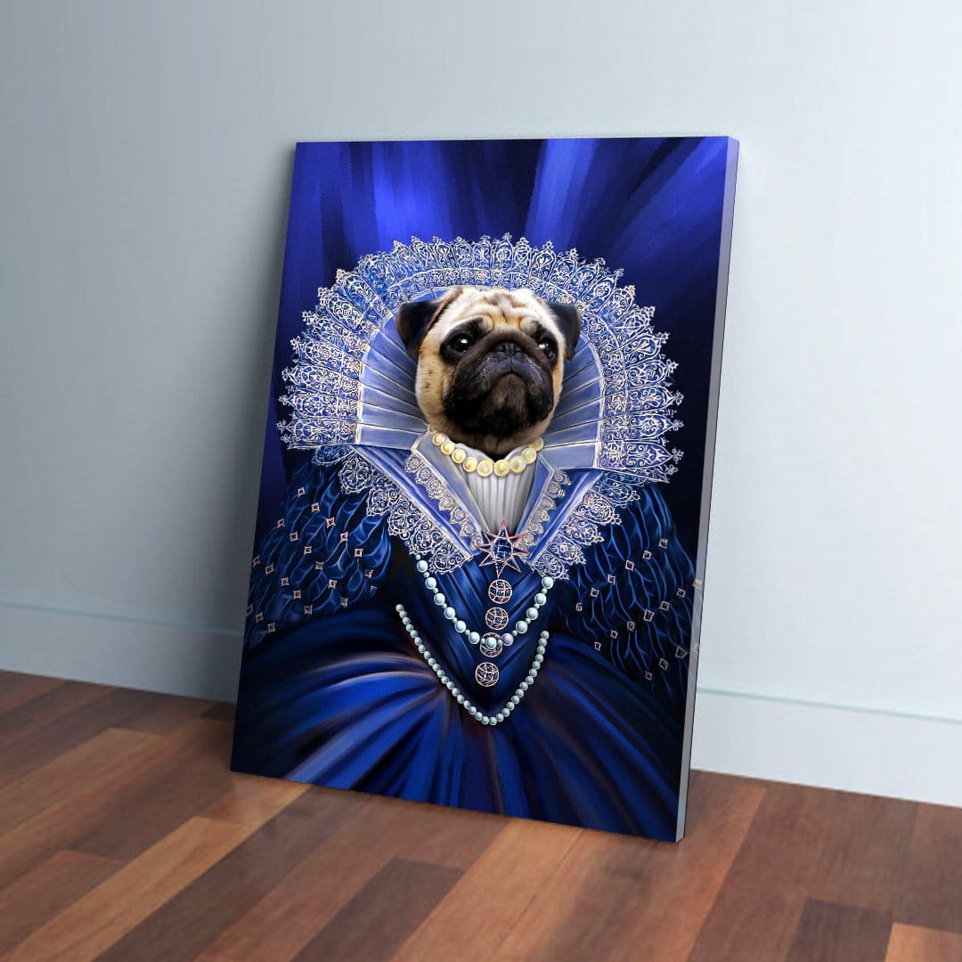 'The Baroness' Personalized Pet Canvas