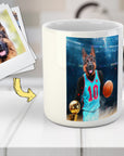 Taza Personalizada para Mascotas 'El Jugador de Baloncesto'