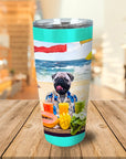 'The Beach Dog' Personalized Tumbler
