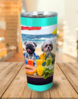 'The Beach Dogs' Personalized Tumbler