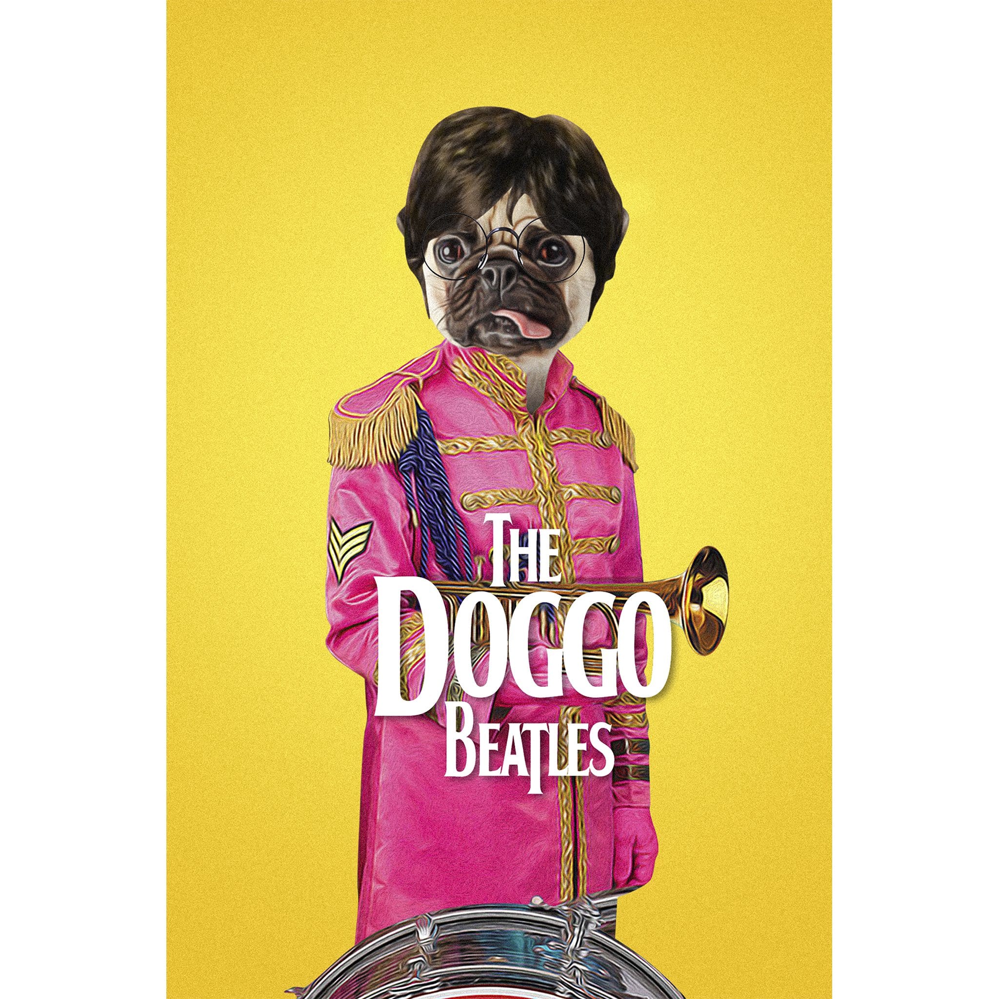 &#39;The Doggo Beatles&#39; Digital Portrait