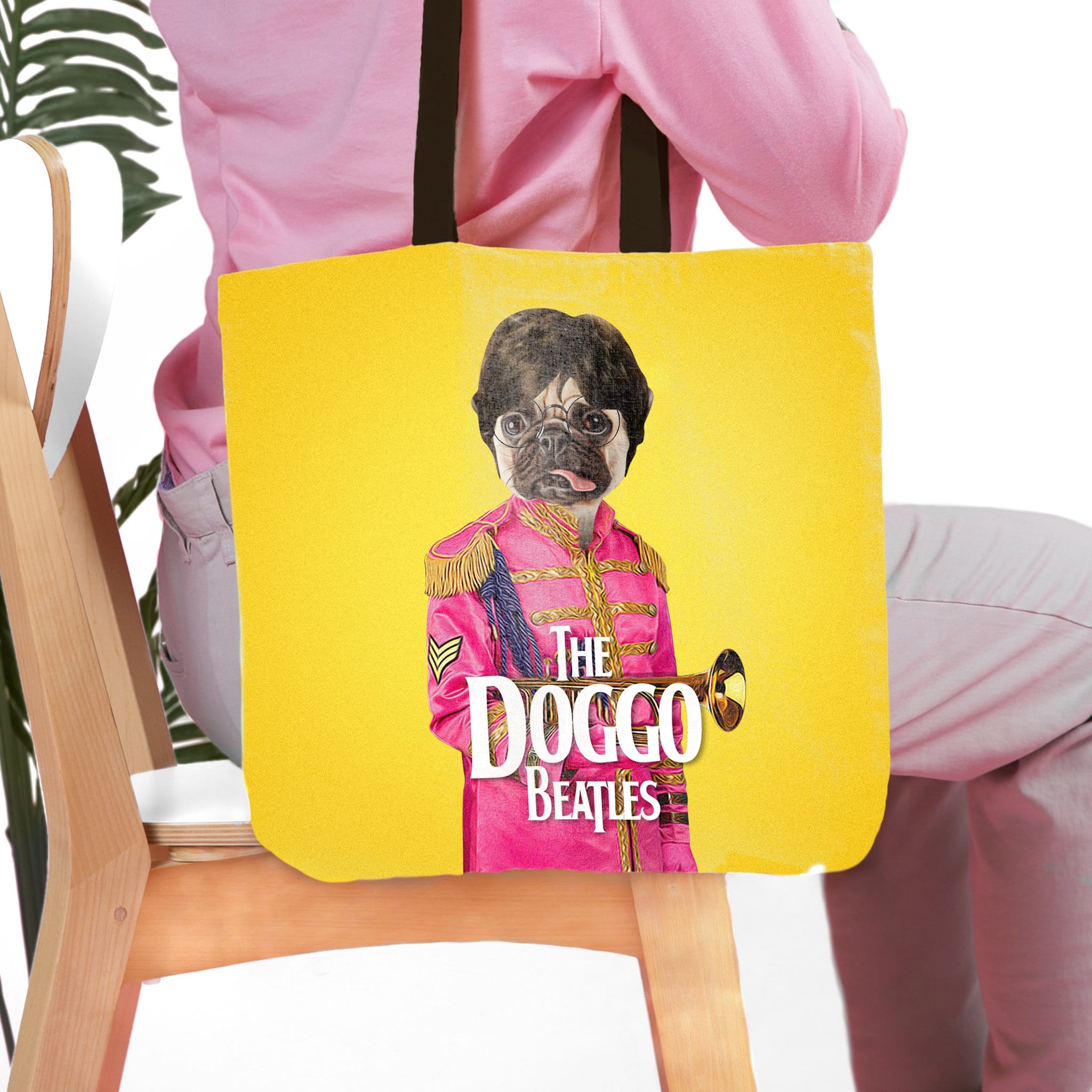 Bolsa Tote Personalizada &#39;The Doggo Beatles&#39;