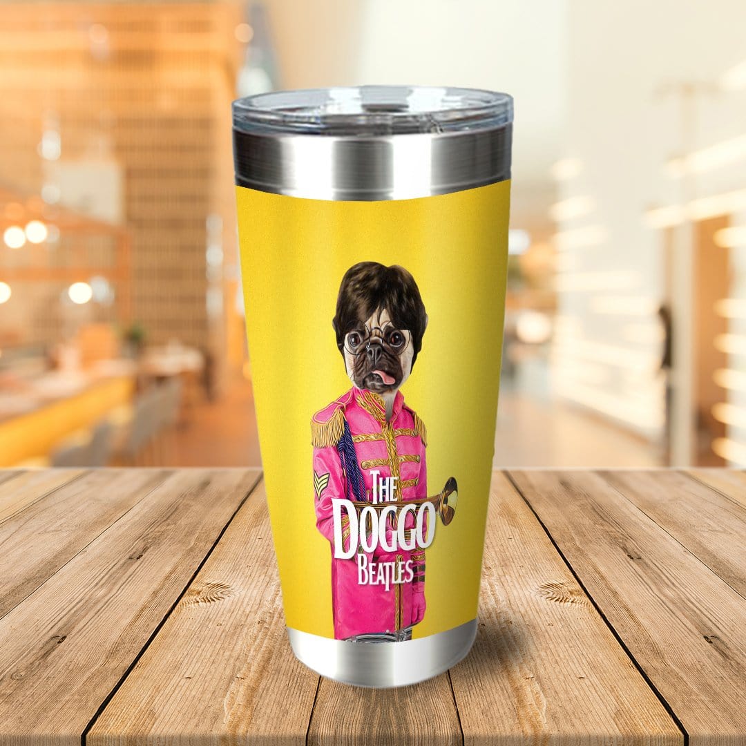 Vaso personalizado &#39;The Doggo Beatles&#39;