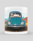 'The Beetle' Personalized Pet Mug