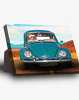 'The Beetle' Personalized Pet Standing Canvas