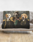 'The Brigade' Personalized 3 Pet Blanket
