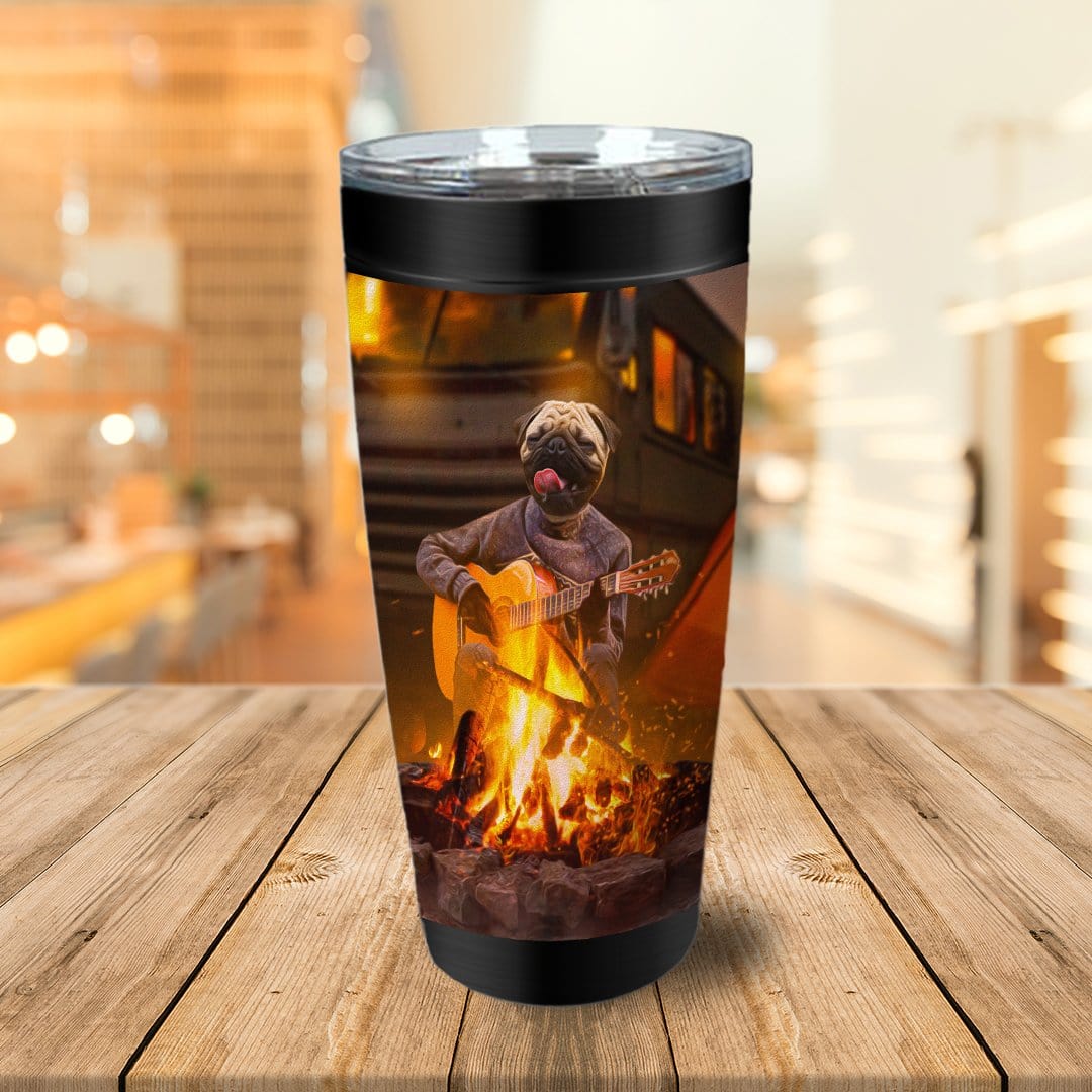 &#39;The Camper&#39; Personalized Tumbler