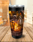 'The Campers' Personalized 2 Pet Tumbler