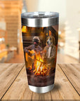 'The Campers' Personalized 2 Pet Tumbler