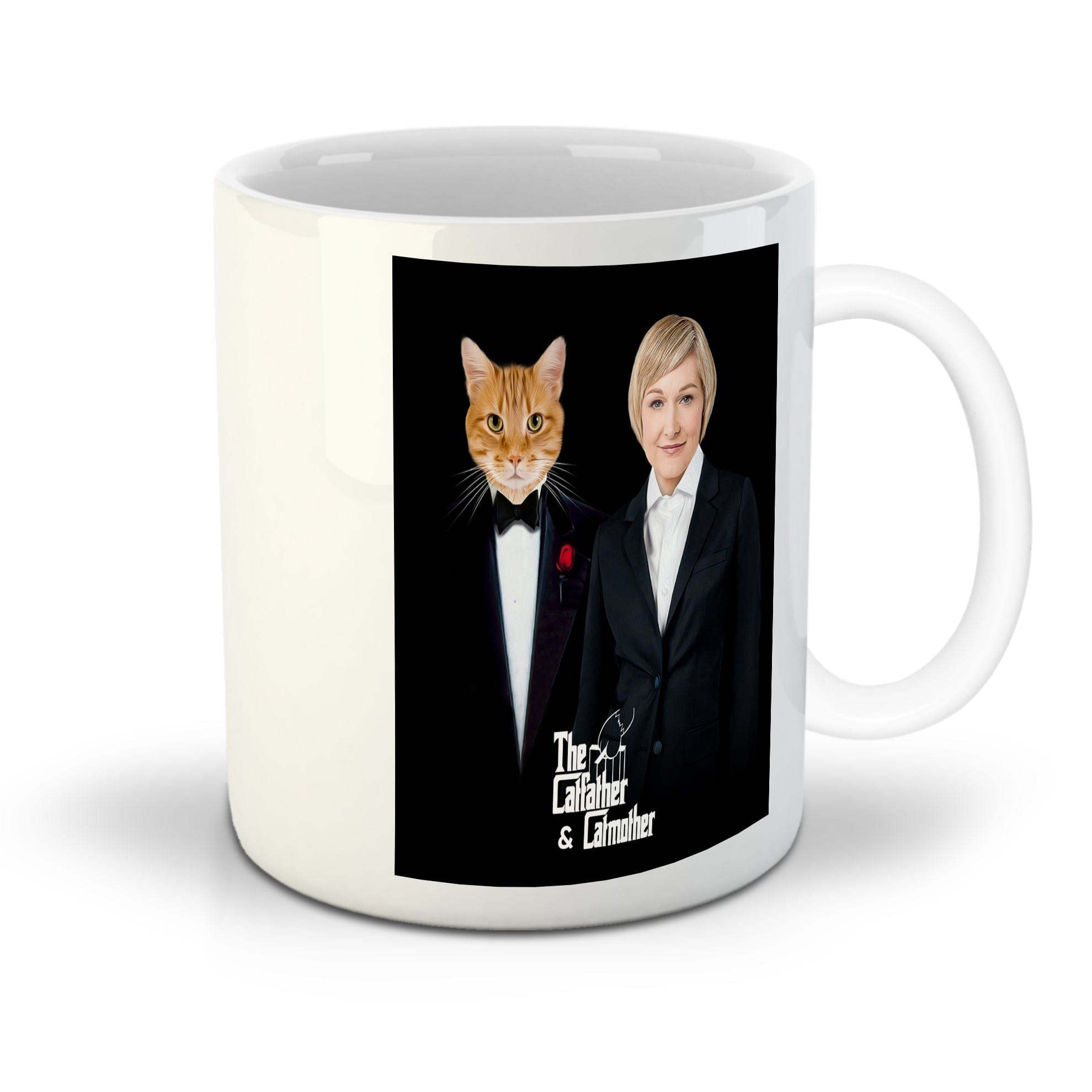 &#39;The Catfather &amp; Catmother&#39; Personalized Mug