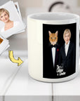'The Catfather & Catmother' Personalized Mug