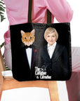 Bolsa Tote Personalizada 'El Padre Gato y la Madre Gato'