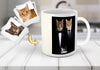 Load image into Gallery viewer, &#39;The Catfathers&#39; Personalized 2 Pet Mug