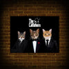 Load image into Gallery viewer, &#39;The Catfathers&#39; Personalized 3 Pet Poster