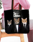 Bolsa Tote Personalizada para 3 Mascotas 'The Catfathers'
