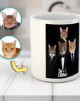 'The Catfathers' Personalized 4 Pet Mug