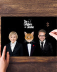 'The Catfathers & Catmother' Personalized Puzzle