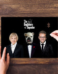 'The Dogfathers & Dogmother' Personalized Pet/Human Puzzle