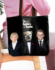 Bolsa de tela personalizada para mascotas/humanos 'The Dogfathers &amp; Dogmother'