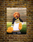 'The Cheerleader' Personalized Pet Poster