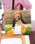 'The Cheerleader' Personalized Tote Bag