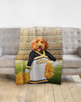 'The Cheerleader' Personalized Pet Blanket