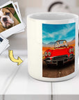 'The Classic Paw-Vette' Personalized 2 Pet Mug