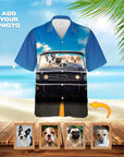 Custom Hawaiian Shirt (The Classic Woofstang: 1-4 Pets)
